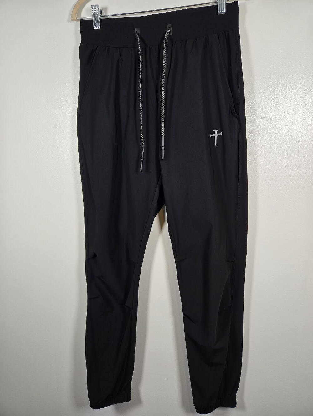 Three Nails Pro-Lite Performance Stretch Jogger Pants Black Size Mens Medium